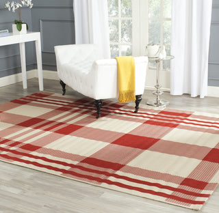 Safavieh Courtyard CY6201 Red/Bone Area Rug  Feature