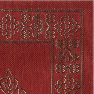 Safavieh Courtyard CY6232 Red/Chocolate Area Rug 