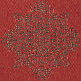 Safavieh Courtyard CY6232 Red/Chocolate Area Rug 