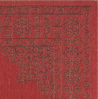 Safavieh Courtyard CY6232 Red/Chocolate Area Rug 