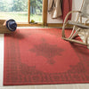 Safavieh Courtyard CY6232 Red/Chocolate Area Rug 