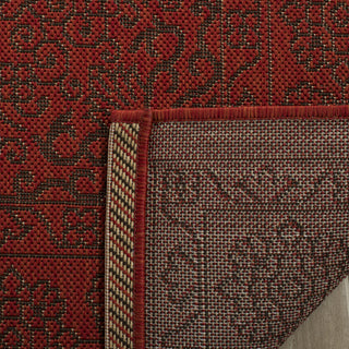 Safavieh Courtyard CY6232 Red/Chocolate Area Rug 