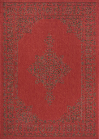 Safavieh Courtyard CY6232 Red/Chocolate Area Rug 