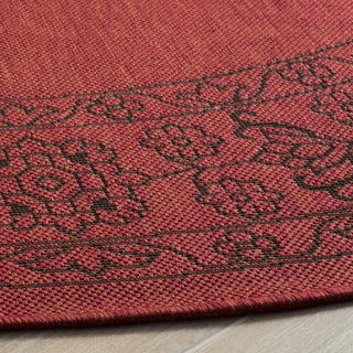 Safavieh Courtyard CY6232 Red/Chocolate Area Rug 