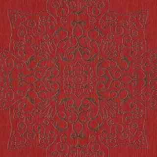 Safavieh Courtyard CY6232 Red/Chocolate Area Rug 