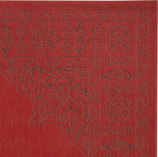 Safavieh Courtyard CY6232 Red/Chocolate Area Rug 