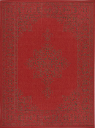 Safavieh Courtyard CY6232 Red/Chocolate Area Rug 