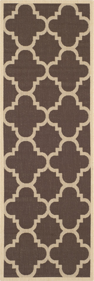 Safavieh Courtyard CY6243 Dark Brown Area Rug 