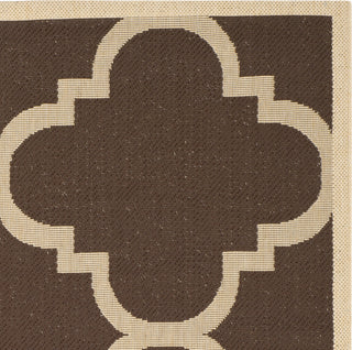 Safavieh Courtyard CY6243 Dark Brown Area Rug 