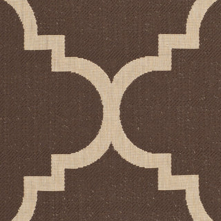 Safavieh Courtyard CY6243 Dark Brown Area Rug 