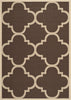 Safavieh Courtyard CY6243 Dark Brown Area Rug 