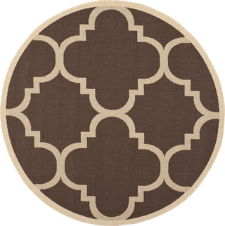 Safavieh Courtyard CY6243 Dark Brown Area Rug 