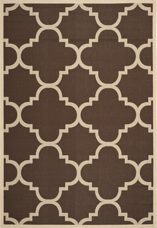 Safavieh Courtyard CY6243 Dark Brown Area Rug 