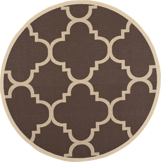 Safavieh Courtyard CY6243 Dark Brown Area Rug 