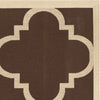 Safavieh Courtyard CY6243 Dark Brown Area Rug 