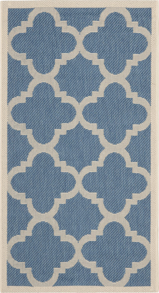 Safavieh Courtyard CY6243 Blue/Beige Area Rug main image