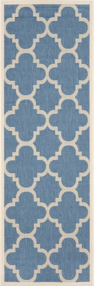 Safavieh Courtyard CY6243 Blue/Beige Area Rug 