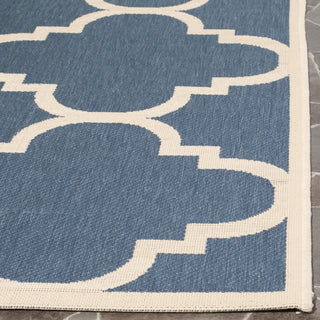 Safavieh Courtyard CY6243 Blue/Beige Area Rug 