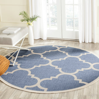 Safavieh Courtyard CY6243 Blue/Beige Area Rug 