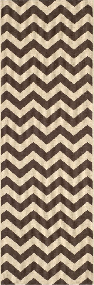 Safavieh Courtyard CY6244 Dark Brown Area Rug 