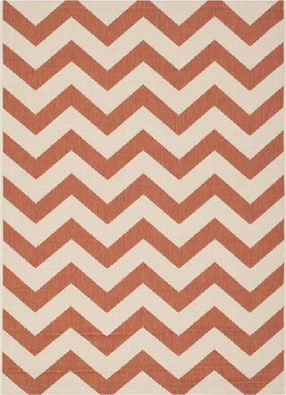 Safavieh Courtyard CY6244 Terracotta/Beige Area Rug 