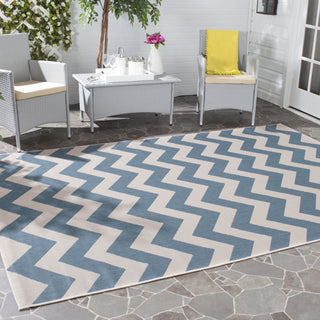 Safavieh Courtyard CY6244 Blue/Beige Area Rug 