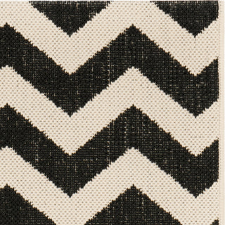 Safavieh Courtyard CY6244 Black/Beige Area Rug 