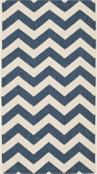 Safavieh Courtyard CY6244 Navy/Beige Area Rug main image