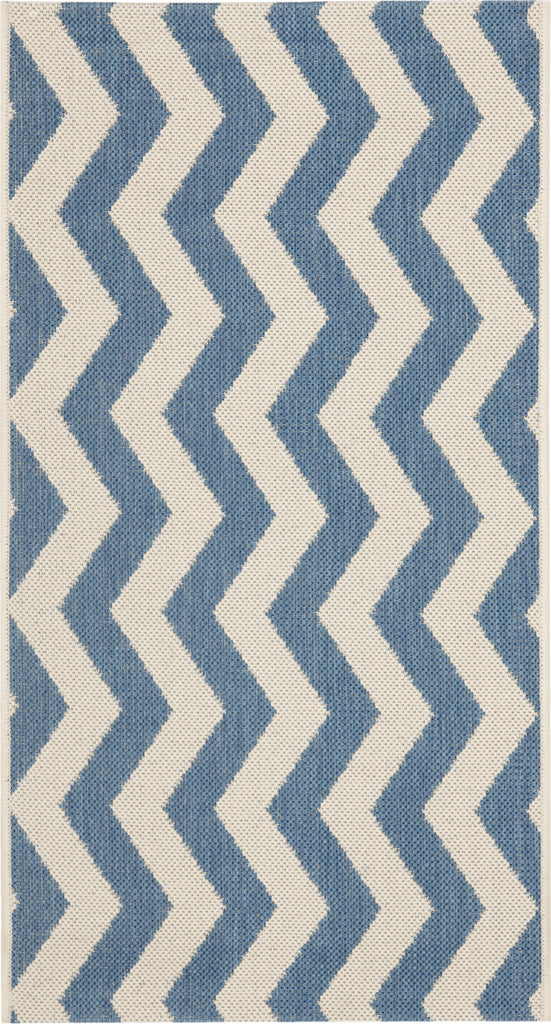 Safavieh Courtyard CY6245 Blue/Beige Area Rug main image