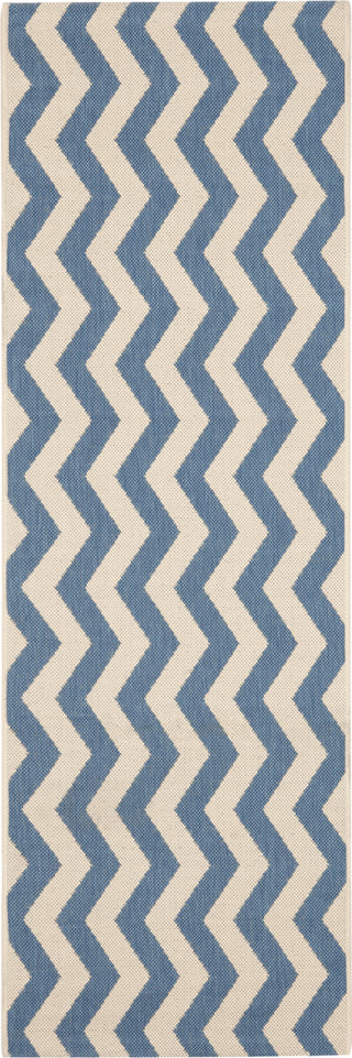 Safavieh Courtyard CY6245 Blue/Beige Area Rug 