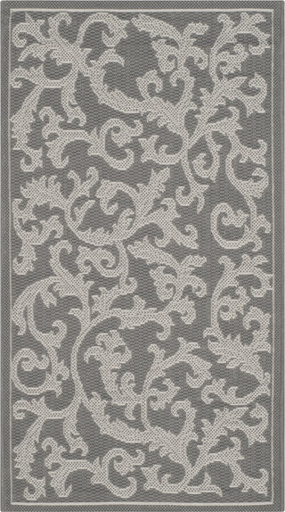 Safavieh Courtyard CY6533 Anthracite/Light Grey Area Rug main image