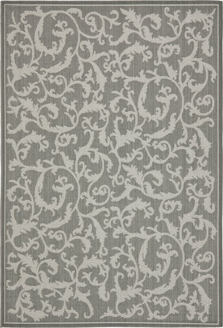 Safavieh Courtyard CY6533 Anthracite/Light Grey Area Rug 