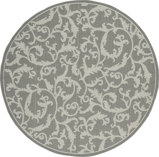 Safavieh Courtyard CY6533 Anthracite/Light Grey Area Rug 