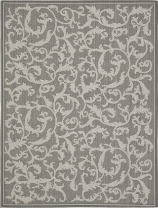 Safavieh Courtyard CY6533 Anthracite/Light Grey Area Rug 