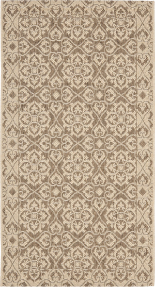 Safavieh Courtyard CY6550 Brown/Creme Area Rug main image