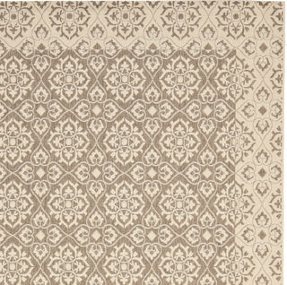 Safavieh Courtyard CY6550 Brown/Creme Area Rug 