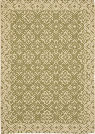 Safavieh Courtyard CY6550 Green/Creme Area Rug 