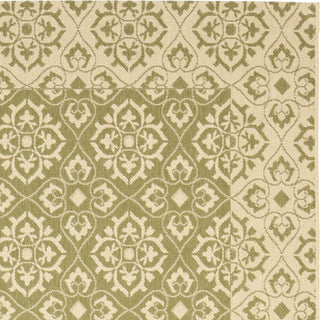 Safavieh Courtyard CY6550 Green/Creme Area Rug 