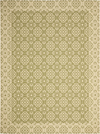 Safavieh Courtyard CY6550 Green/Creme Area Rug 