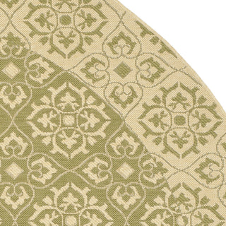 Safavieh Courtyard CY6550 Green/Creme Area Rug 