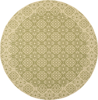 Safavieh Courtyard CY6550 Green/Creme Area Rug 