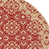 Safavieh Courtyard CY6550 Red/Creme Area Rug 