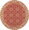 Safavieh Courtyard CY6550 Red/Creme Area Rug 