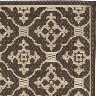 Safavieh Courtyard CY6564 Chocolate/Cream Area Rug 