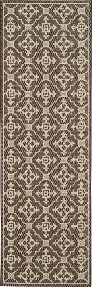 Safavieh Courtyard CY6564 Chocolate/Cream Area Rug 