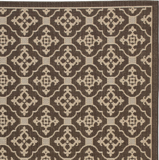 Safavieh Courtyard CY6564 Chocolate/Cream Area Rug 