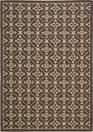 Safavieh Courtyard CY6564 Chocolate/Cream Area Rug 