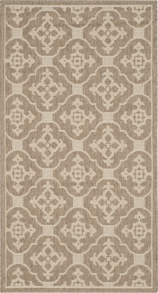 Safavieh Courtyard CY6564 Brown/Creme Area Rug main image