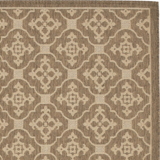 Safavieh Courtyard CY6564 Brown/Creme Area Rug 