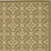 Safavieh Courtyard CY6564 Green/Creme Area Rug 